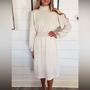 Cream Boutique Sweater Dress